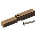 Cr Laurence Brushed Bronze Adapter Block for Prima, Shell and Rondo Hinges HAB01BBRZ